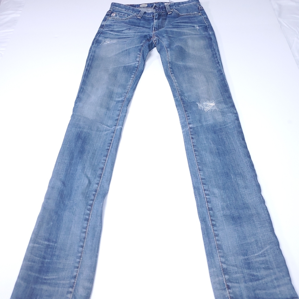 AG Adriano Goldschmied Blue Skinny Jeans